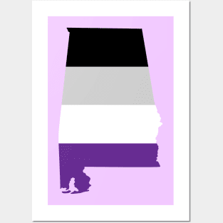 Alabama Asexual Pride Posters and Art